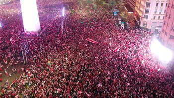 La emoción por el título, multiplicada por miles