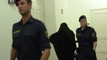 Durante el juicio en Austria