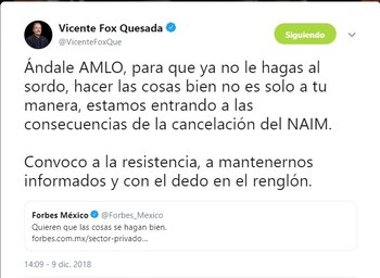 Foto tomada de twitter