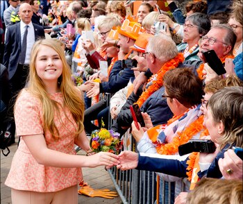 Durante los festejos por el