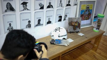 Hay fotografías de las víctimas