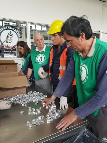 Hay voluntarios individuales, escolares (mayores