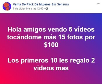 Así se promocionan los distribuidores.