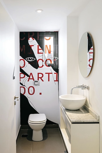 Un baño con personalidad.