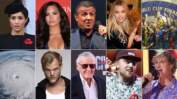 Las personas, las noticias y los sucesos más buscados de 2018