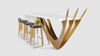 Mesa realizada por el arquitecto