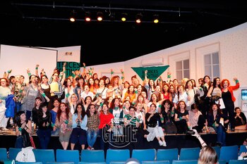 Las actrices que acompañaron la