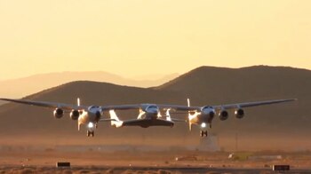 Por primera vez, Virgin Galactic