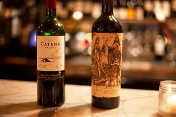 Algunos de los vinos elegidos