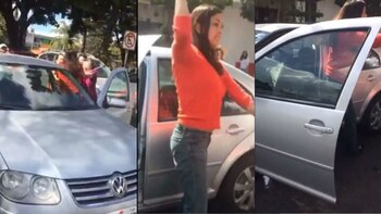 Una automovilista perdió el control