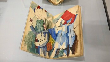 Detalle de un “cuaderno de