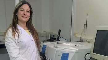 La bioquímica Gabriela Krepper, becaria