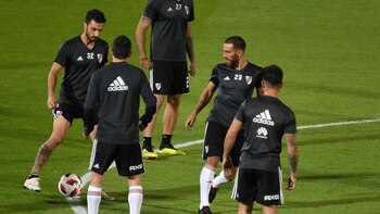 Los jugadores trabajaron en el