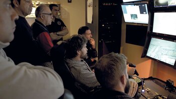 El momento del hallazgo en