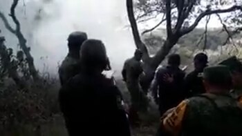 La nave se habría incendiado