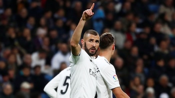 (REUTERS) Benzema marcó el gol