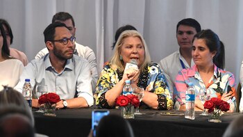 Elisa Carrió en el congreso