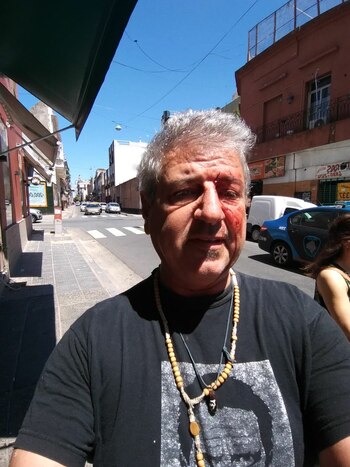 El periodista Luis Grimaldi