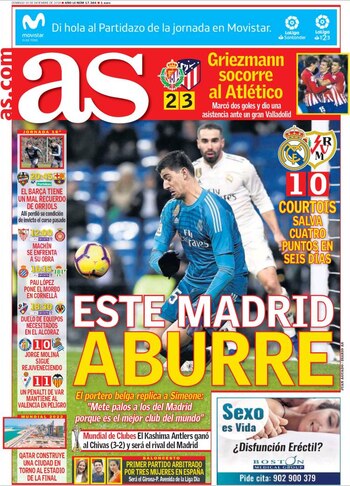 La portada de As