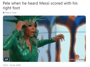 “Pelé, cuando escucha que Messi