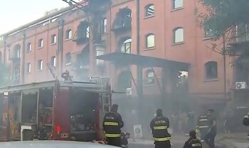 El incendio se produjo en