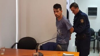 Isaías Gómez, primer detenido y