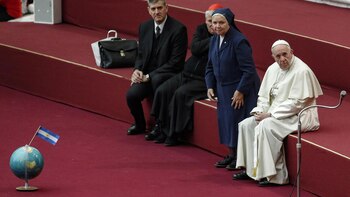 El papa Francisco en el