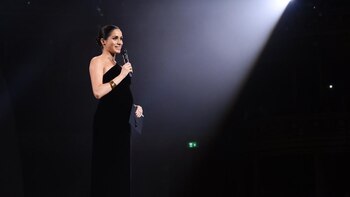 Meghan Markle en los British