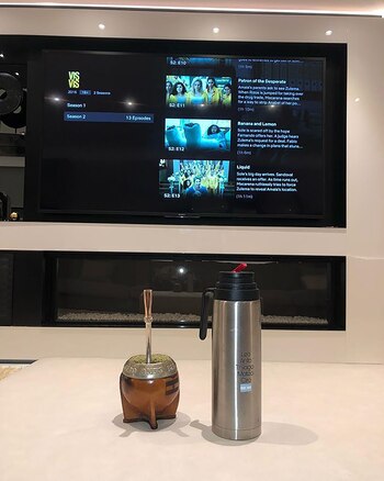 La fotografía que publicó Lionel