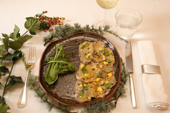 Lengua a la vinagreta se