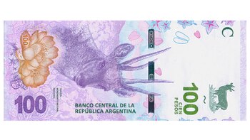 Billete de 100 pesos de