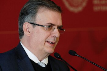Marcelo Ebrard, Canciller mexicano. (Foto:
