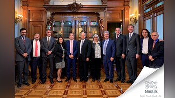 La reunión con el presidente