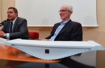 Renzo Piano durante la presentación