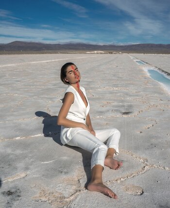 Chaleco y pantalón de lino