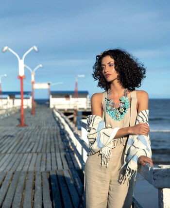 Jardinero de lino ($ 4.170,