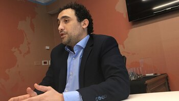 El jefe comunal durante la