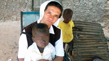 La religiosa Gloria Cecilia Narváez,