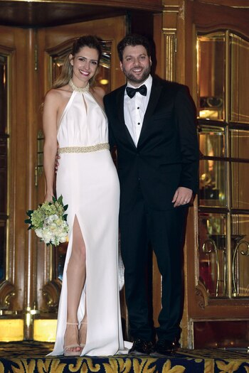 El conductor y su mujer,