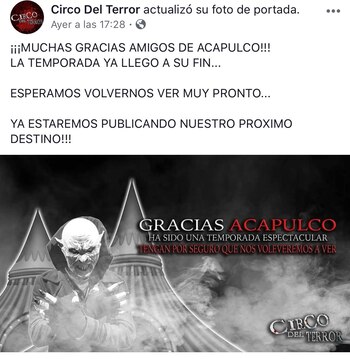 Así se despidió el “Circo