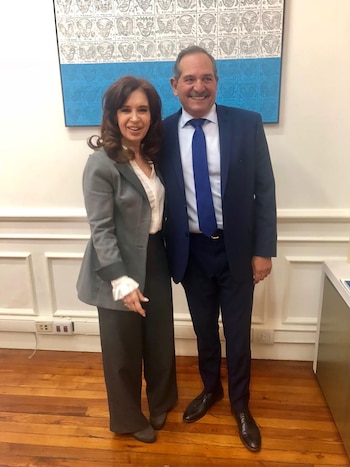 Cristina Kirchner y José Alperovich