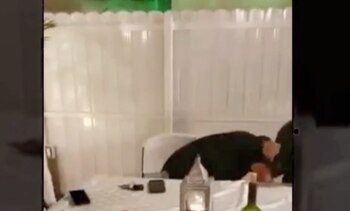 Arguelles cayó al piso, sus