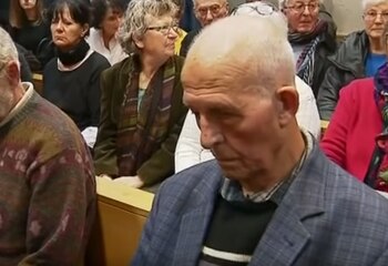 El ex sacerdote no estuvo