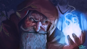 Druida (Ilustración: Rodrigo Acevedo Musto)