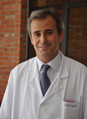 El cirujano Martín Fauda fue