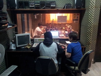 Las instalaciones de la radio