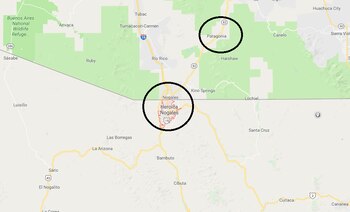 El globo viajó desde Nogales