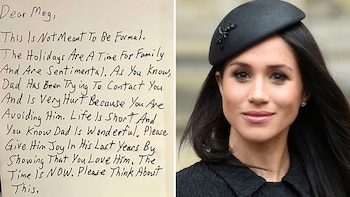 La carta y Meghan Markle