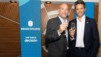 Gonzalo Córdova, Gerente General, y Gonzalo Campici, Director General