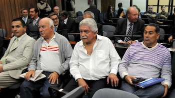 Pedraza durante el juicio por